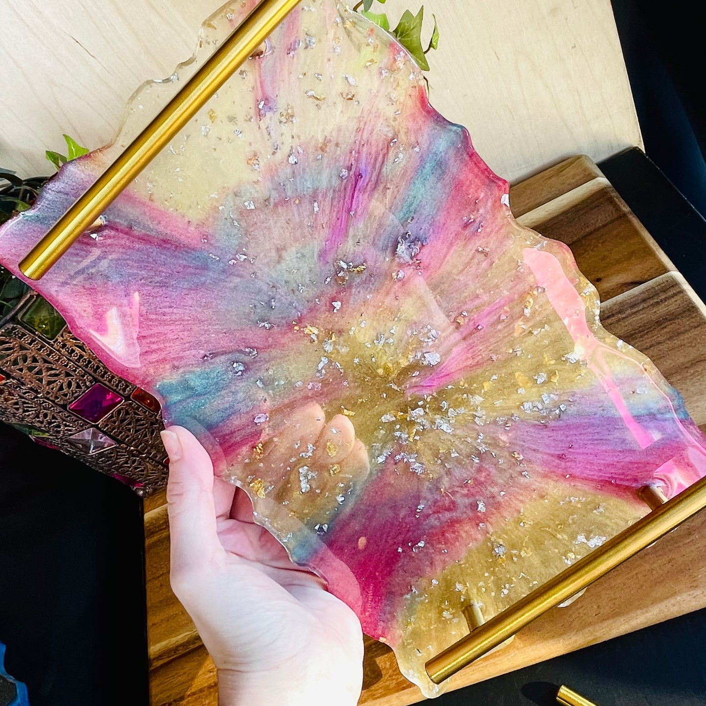 Geode tray Class - Wednesday- 1/31 @ 6pm