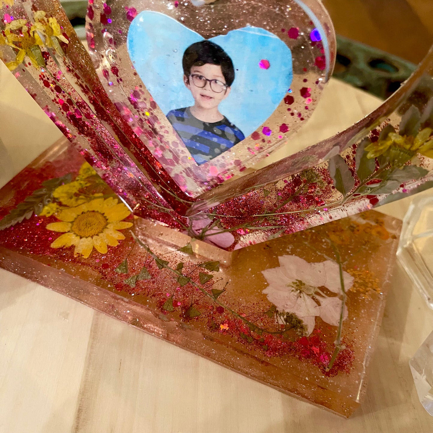 Heart Frame Class - pressed flowers
 - Saturday 1/27 @ 1pm