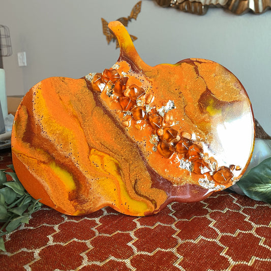 Resin Class -Pumpkin Resin Painting - 10/14 @ 1pm