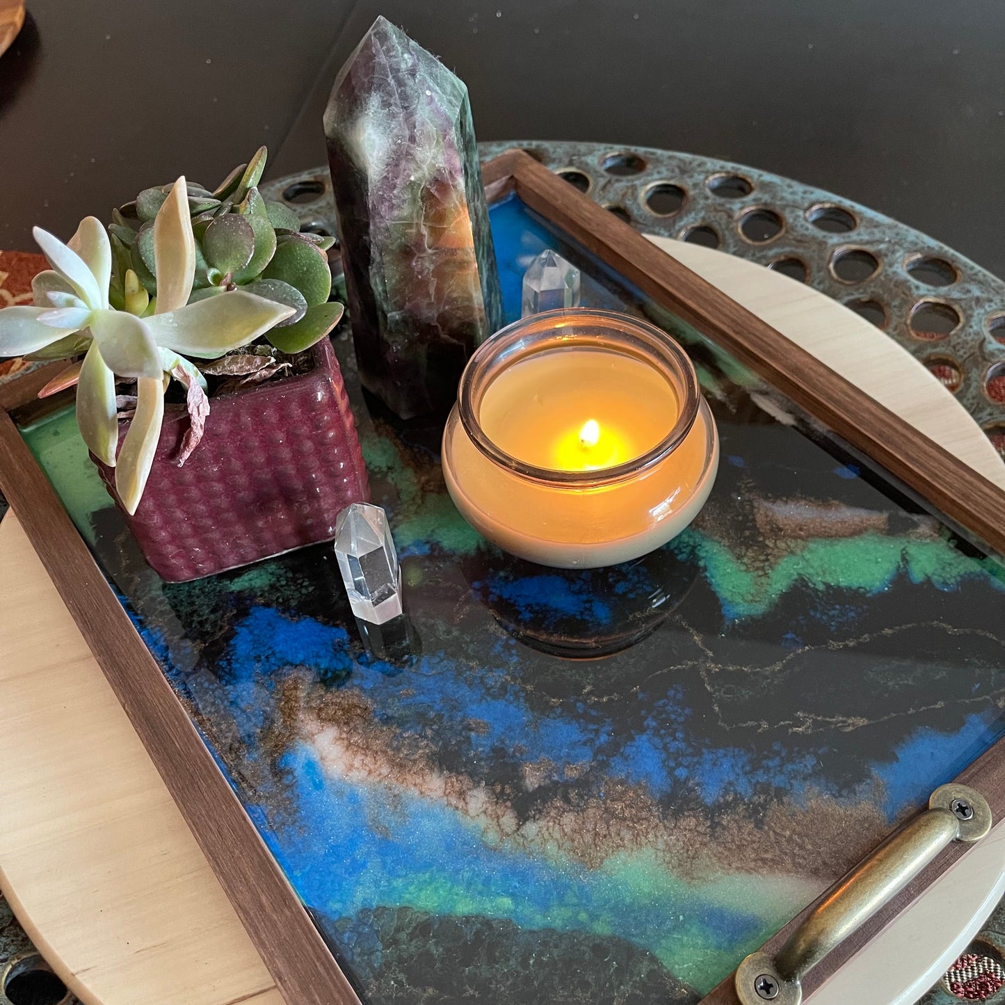 Wood Resin Tray Class -