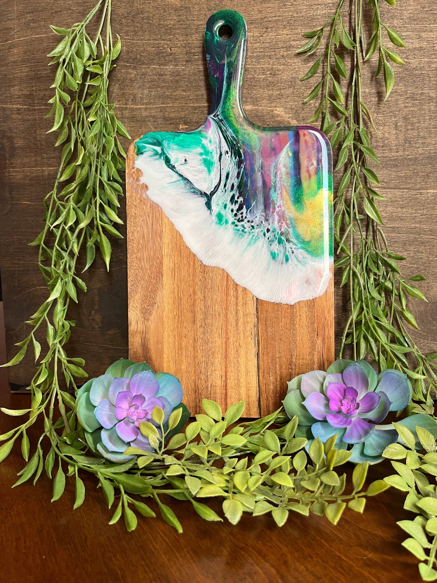 PRIVATE LISTING - Resin Class - Personal size Cutting board - 8/26 @ 1pm (Copy)