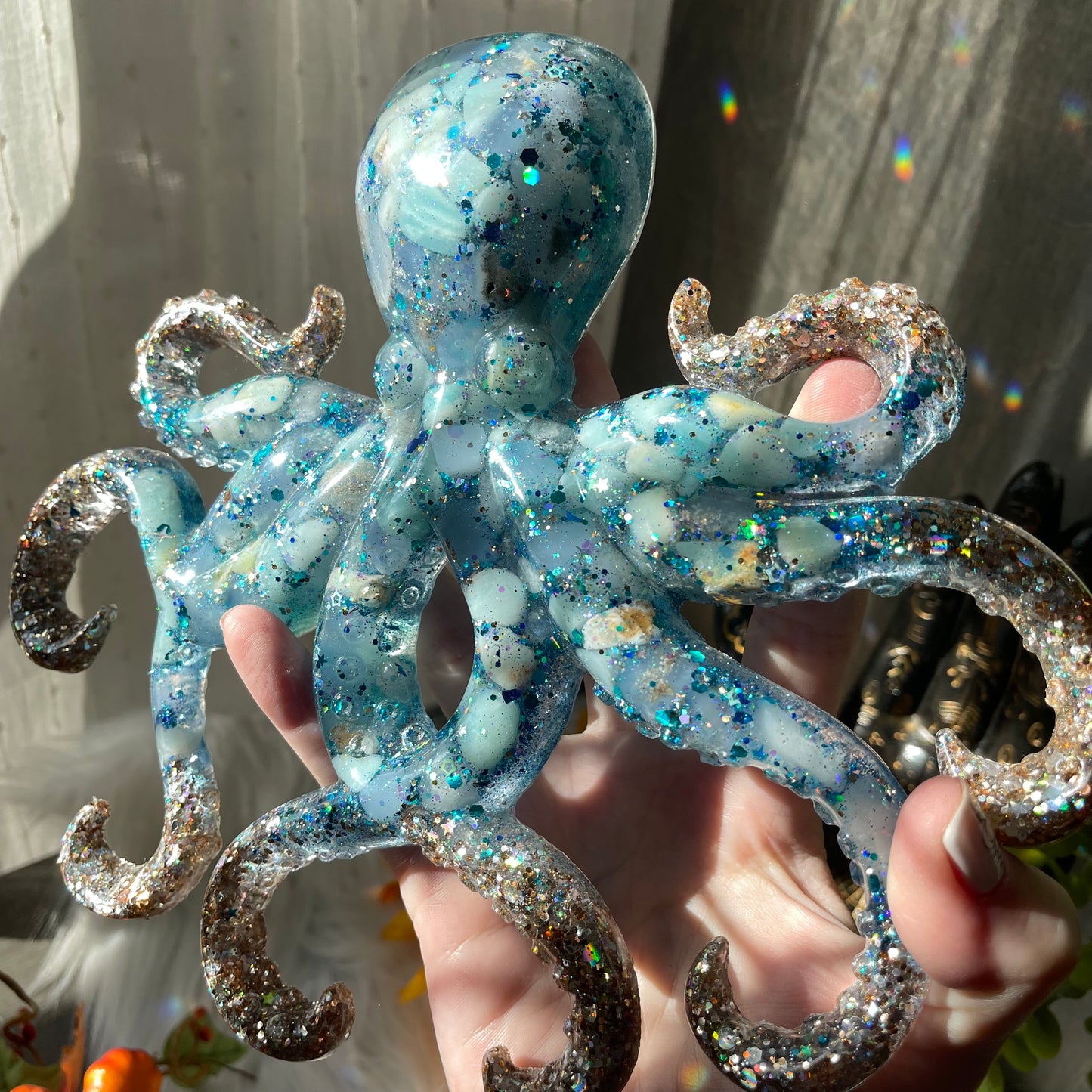 Magic Octopus- amazonite
