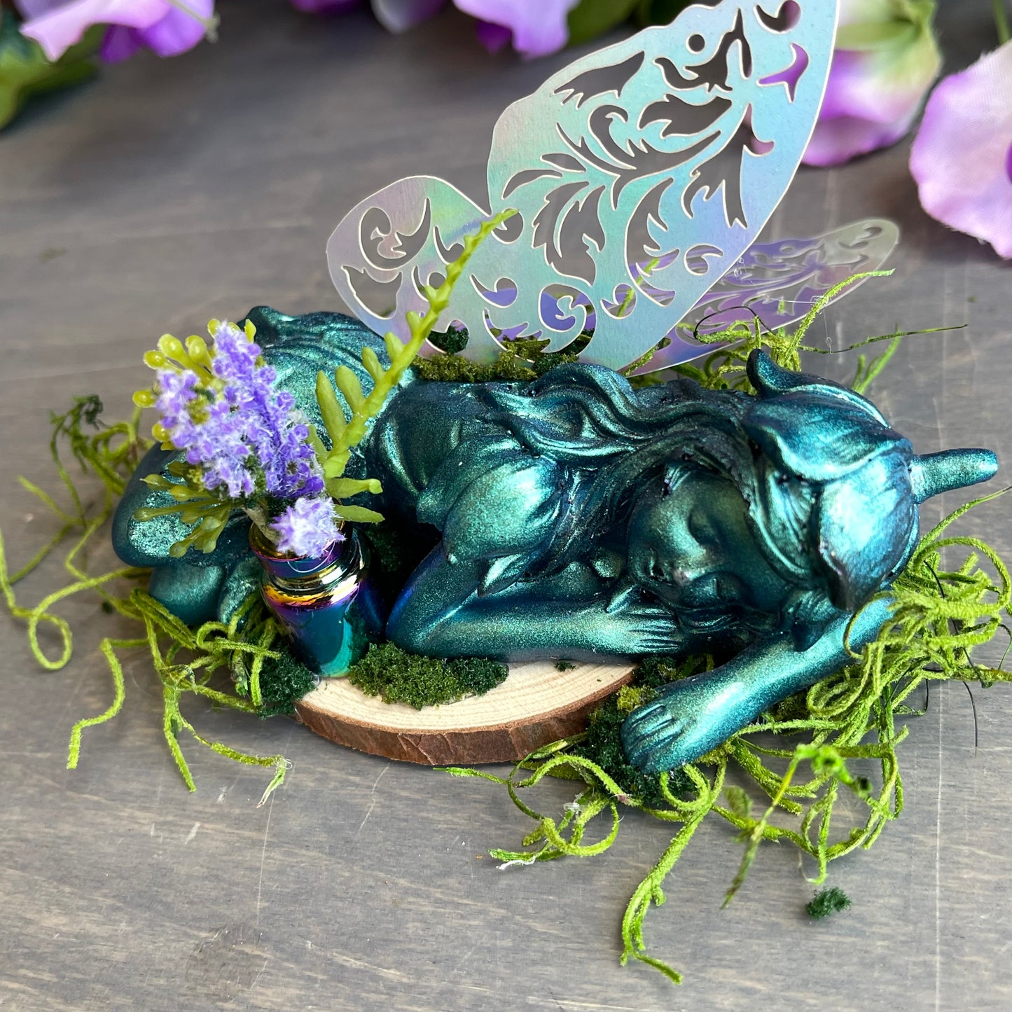 Sleeping fairy - Lavender dreams